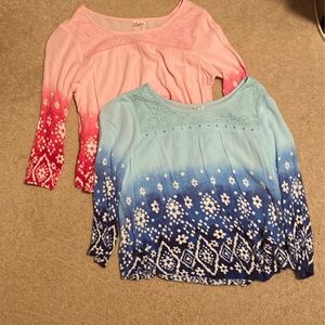 Justice Sparkle Top bundle